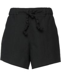 Ganni - Drawstring Shorts - Lyst