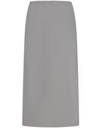 Jil Sander - Slit Skirt - Lyst