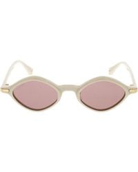 Cartier - Geometric Frame Sunglasses - Lyst