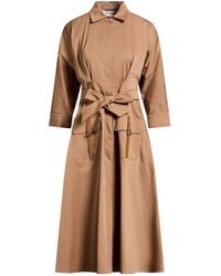 Max Mara - Minimalist Long-Sleeve Shirt Dress - Lyst