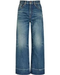 Chloé - High-Waisted Straight-Leg Jeans - Lyst