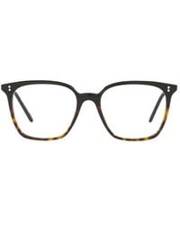 Oliver Peoples - Rasey Square-Frame Glasses - Lyst