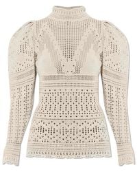 Isabel Marant - Dahara Openwork Jumper - Lyst