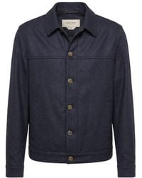 Jacob Cohen - Logo-Patch Button-Up Jacket - Lyst