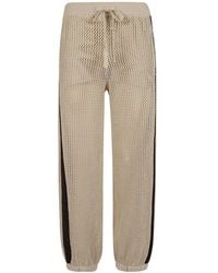 Pinko - Nebulosa Mesh Track Pants - Lyst