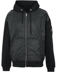 Moose Knuckles - Quilted Zipped Jacket - Lyst