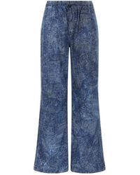 Just Cavalli - High Waisted Denim Pants - Lyst