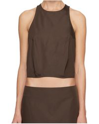 St. Agni - Paper Taffeta Cocoon Top - Lyst