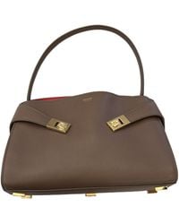 Ferragamo - Hug Soft Bicolor Shoulder Bag - Lyst