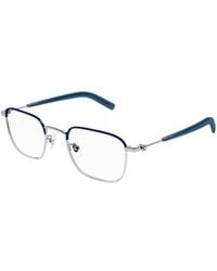 Montblanc - Eyewear Mb0389O Rectangular Glasses And Frames - Lyst