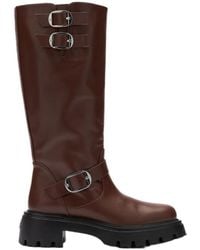 Stuart Weitzman - Thick-Heeled Boots - Lyst