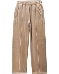 Alexander Wang - T By Terry Oversized Mid-Rise Belted Sweatpants - Lyst