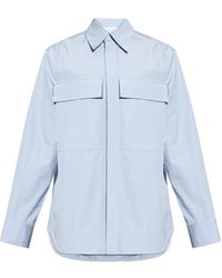 Jil Sander - Curved Hem Shirt - Lyst