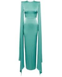 Alex Perry - Bennett Satin Gown - Lyst