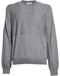 Jil Sander - Crewneck Long-Sleeved Jumper - Lyst