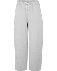 Ami Paris - Drawstring Wide-Leg Sweatpants - Lyst
