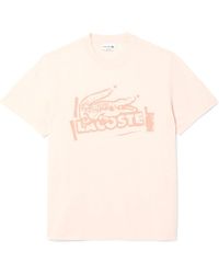 Lacoste - Vibrant Top - Lyst