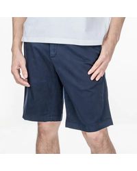 Paul & Shark - Straight Denim Shorts - Lyst