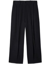 Off-White c/o Virgil Abloh - Dart Detailed Wide Leg Pants - Lyst