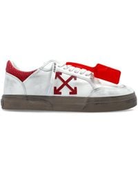 Off-White c/o Virgil Abloh - Logo Patch Lace-Up Sneakers - Lyst