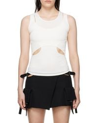 Dion Lee - Interlink Knitted Tank Top - Lyst