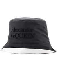 McQueen - Reversible Bucket Hat - Lyst
