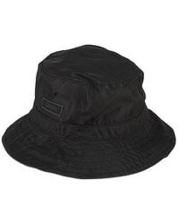 Ganni - Solid Color Bucket Hat - Lyst