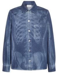 Off-White c/o Virgil Abloh - Buttoned Long-Sleeved Shirt - Lyst