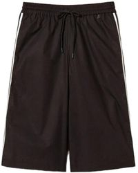 Twinset - Stripe-Detail Shorts - Lyst