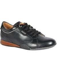 Bally - Logo Detail Casual Sneakers - Lyst