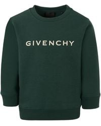 Givenchy - Logo-Detail Crew-Neck Sweatshirt - Lyst