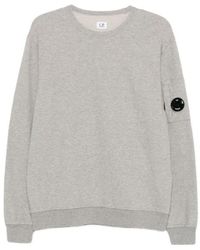 C.P. Company - Long-Sleeved Crew Neck Sweatshirt - Lyst