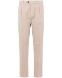 Eleventy - Pleated Regular-Fit Pants - Lyst