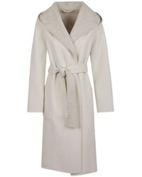 P.A.R.O.S.H. - Reversible Coat With Hood - Lyst