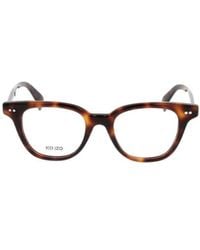 KENZO - Square Frame Glasses - Lyst