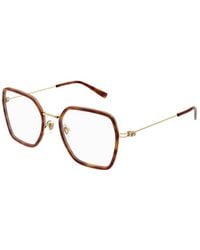 Gucci - Eyewear Oversized Square Glasses And Frames - Lyst