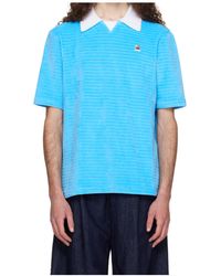 CASABLANCA - Organic-Cotton Polo Shirt - Lyst
