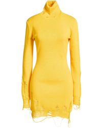 MM6 by Maison Margiela - Slim-Fit Knit Dress - Lyst