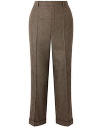 Loro Piana - Louis Wool And Cashmere Blend Straight-Leg Casual Pants - Lyst
