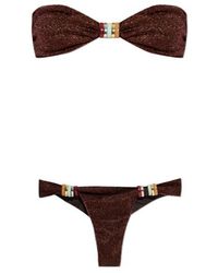 Oséree - Glitter Embellished Beachwear - Lyst