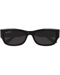 Balenciaga - Eyewear Rectangle Frame Sunglasses - Lyst