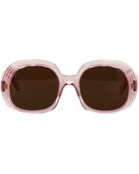 Loewe - Oversized Square-Frame Sunglasses - Lyst