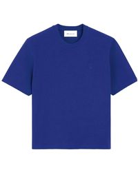 Ami Paris - Logo Detailed Crewneck T-Shirt - Lyst