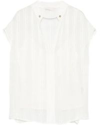 Liu Jo - Striped Top - Lyst