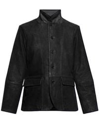 AllSaints - Button-Up Jacket - Lyst