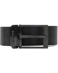 Burberry - Louis Reversible Check Belt - Lyst