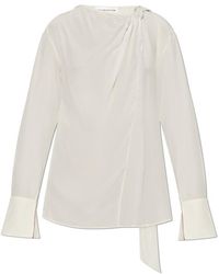 Victoria Beckham - Silk Top - Lyst