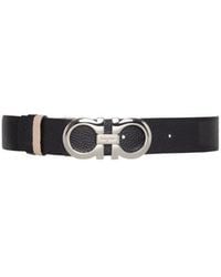 Ferragamo - Gancini Reversible Buckle Belt - Lyst