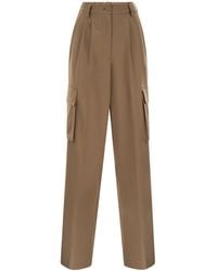 Herno - Pleated Casual Pants - Lyst