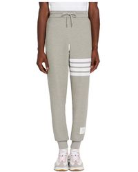 Thom Browne - Ottoman Rib 4-Bar Stripe Track Pants - Lyst